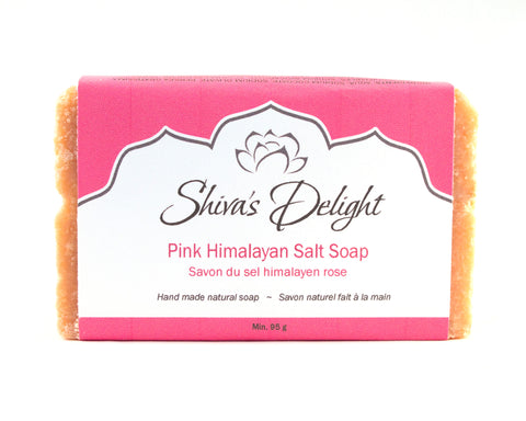 Shiva's Delight Pink Himalayan Salt Soap Bar