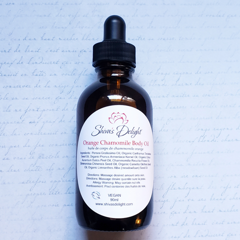 Orange Chamomile Body Oil