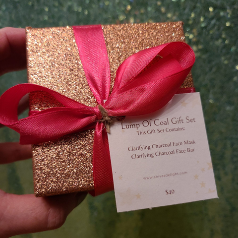 Lump of Coal Gift Set
