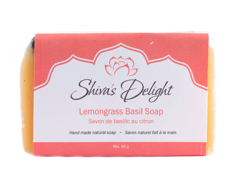 Shiva's Delight Lemongrass Basil Soap