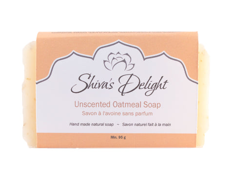 Shiva's Delight Unscented Oatmeal Soap Bar
